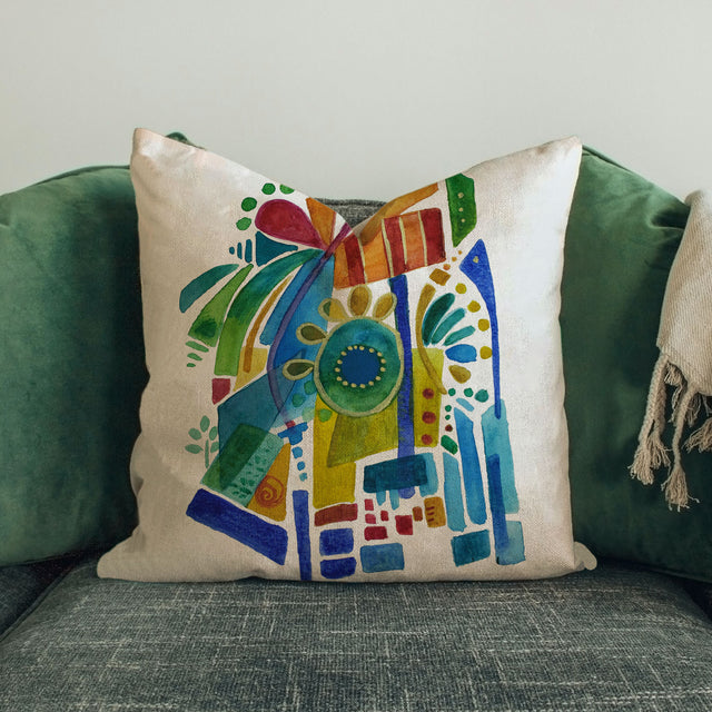 Ciudad en Fiesta | Funda cojín