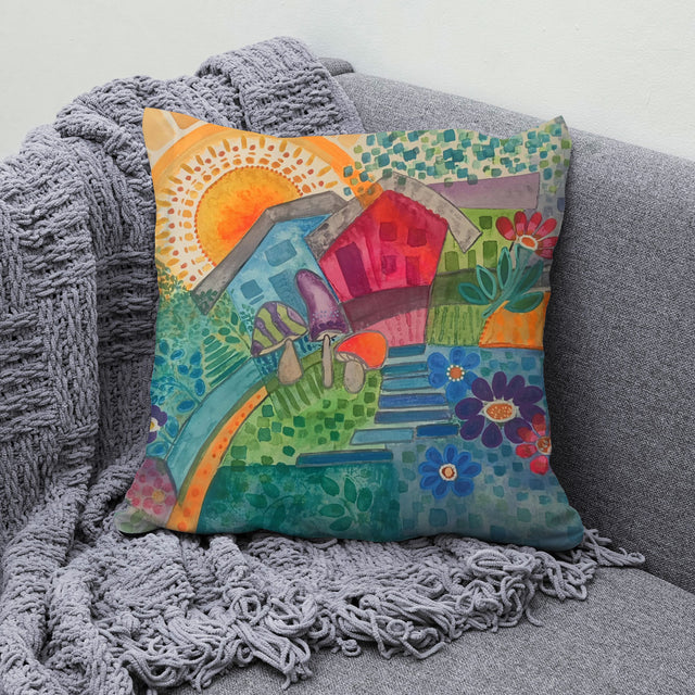 Casa de cuentos| Funda cojín