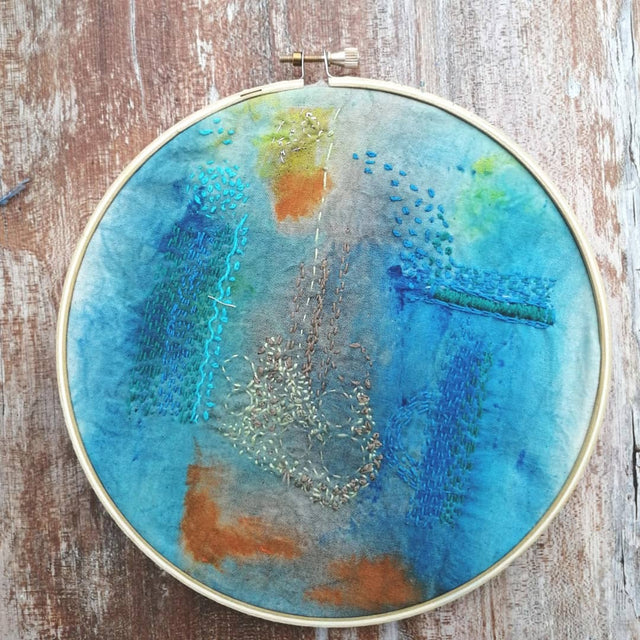 Arte textil (pintura bordado)