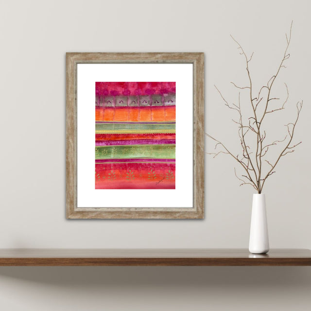 Cálido textil | Cuadro Acuarela