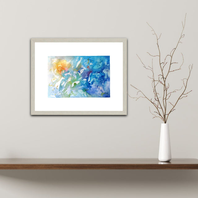 Profundo | Cuadro Acuarela