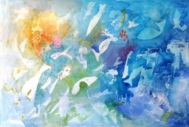 Profundo | Cuadro Acuarela