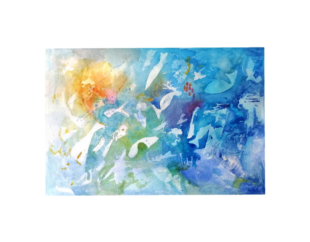Profundo | Cuadro Acuarela