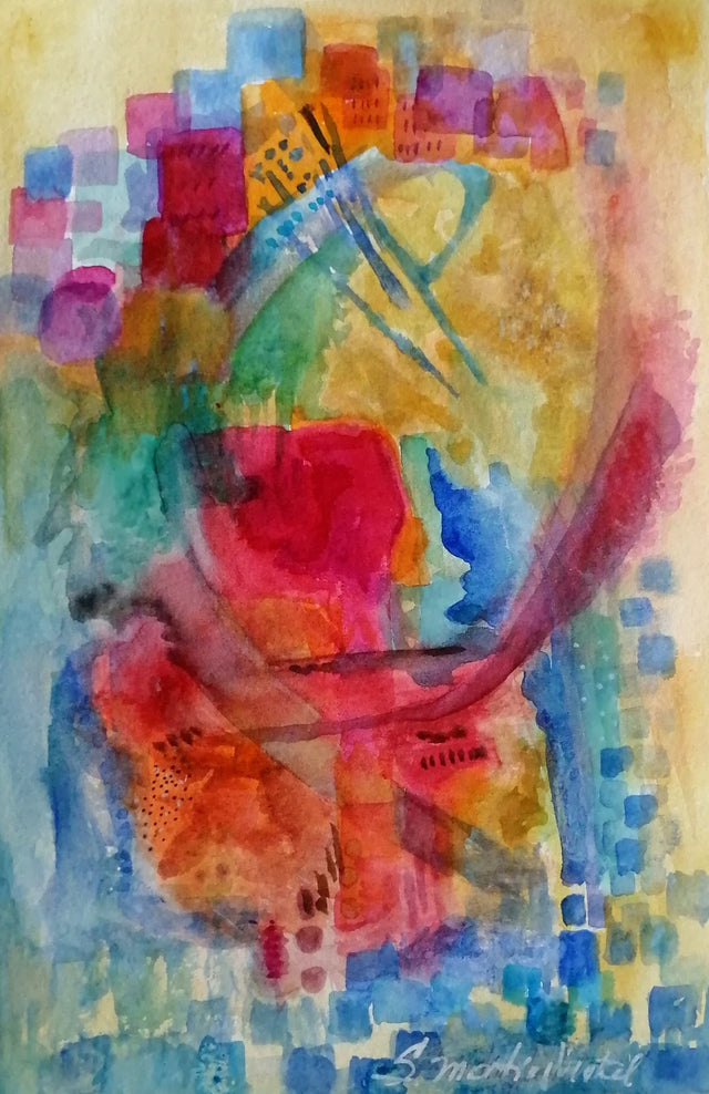 Cálido amor | Cuadro Acuarela